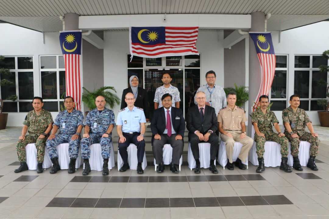 Courtesy Call  by Chief of Federal Ministry of Defence (FMoD), Germany