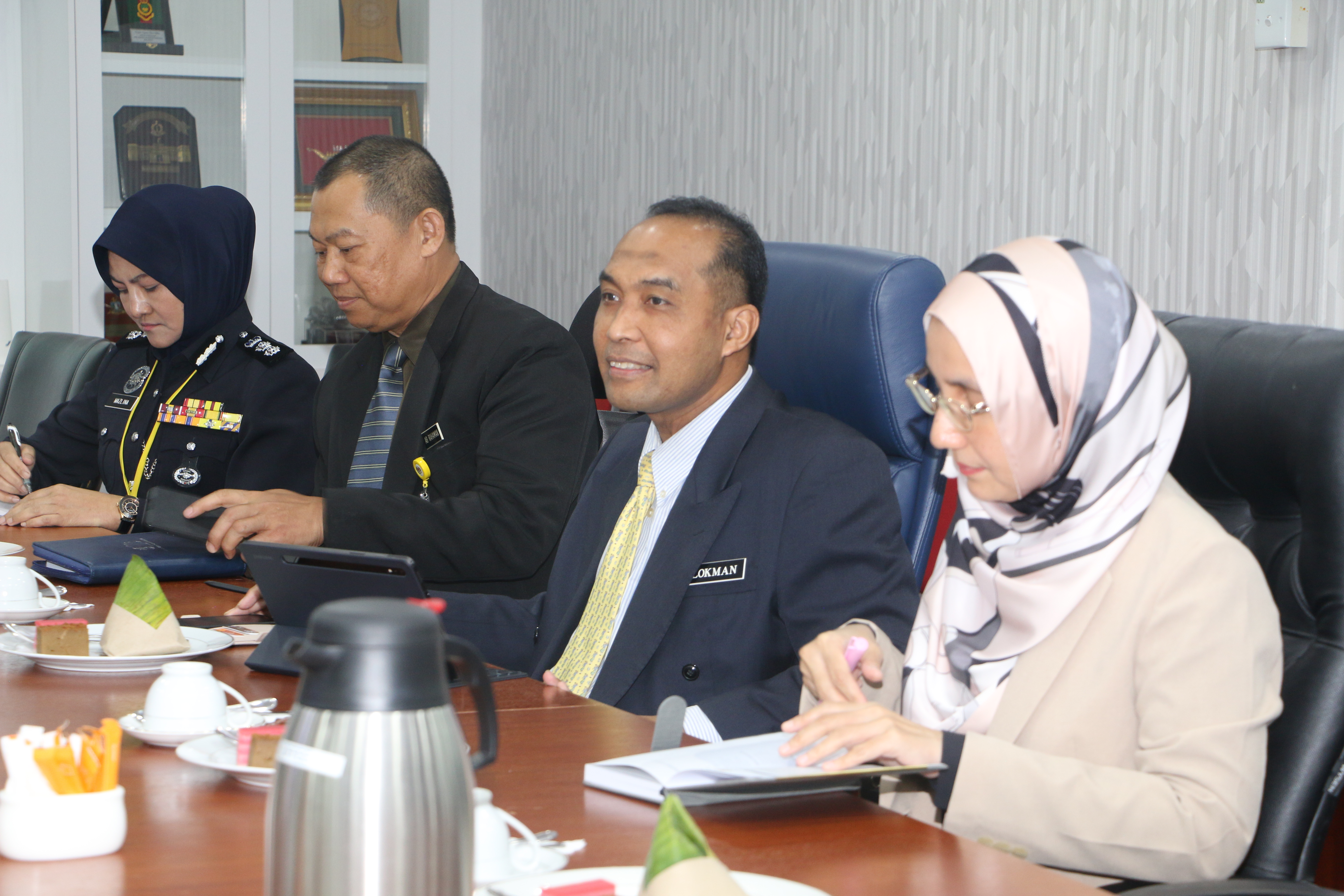 MiDAS Received Courtesy Call from IPSOM